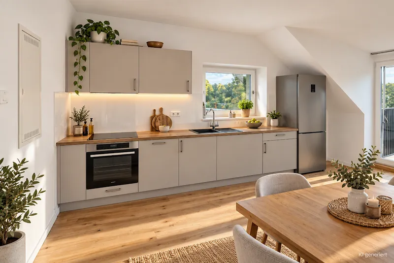 Dieser Ausblick verzaubert! schnuckelige 2-Zimmer-Wohnung mit EBK am Tegeler See! — photo 1